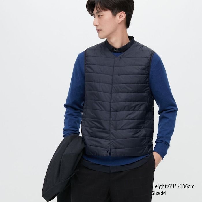 Uniqlo Winter Wear HEATTECH PUFFTECH Vest Warm Padded COL69
