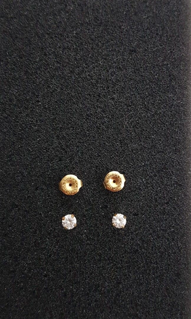 Classic usa deals studex diamond earrings