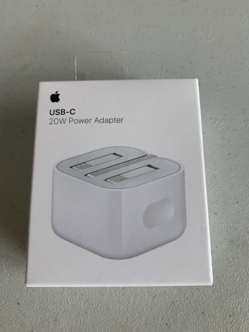 USB-C 20W Power Adapter (folding pins), Mobile Phones & Gadgets, Mobile ...
