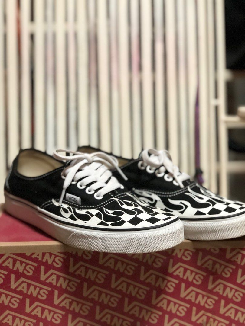 Vans Authentic Checker Flame