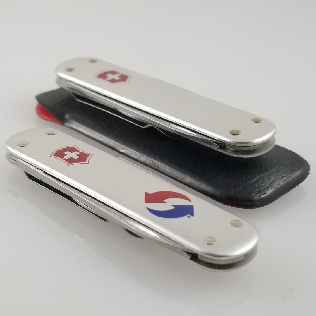 Victorinox Alox Money Clip Silver 74 mm swiss army knife card zt