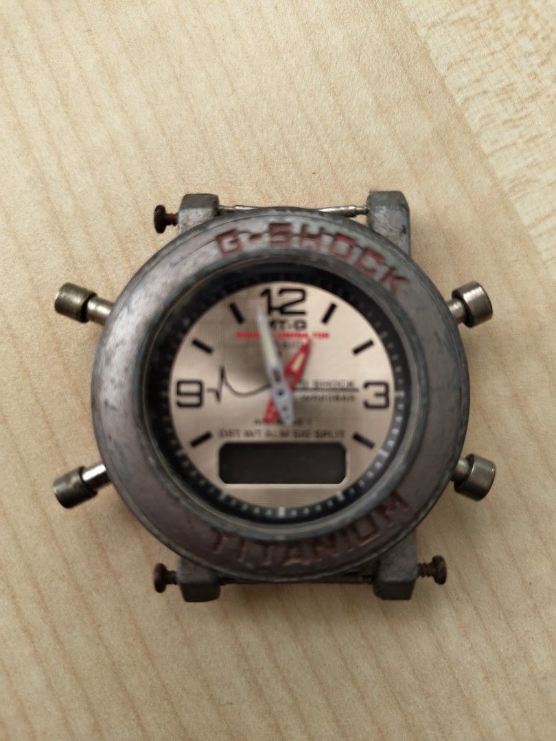 Vintage Hyper Casio DW 8200 AKA Frogman Titanium Men s Fashion Watches Accessories Watches on Carousell