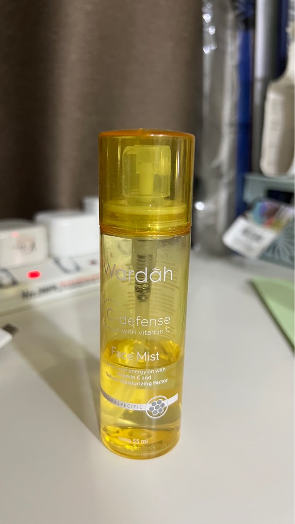Wardah Cdefense face mist (Vitamin C), Beauty & Personal Care, Face