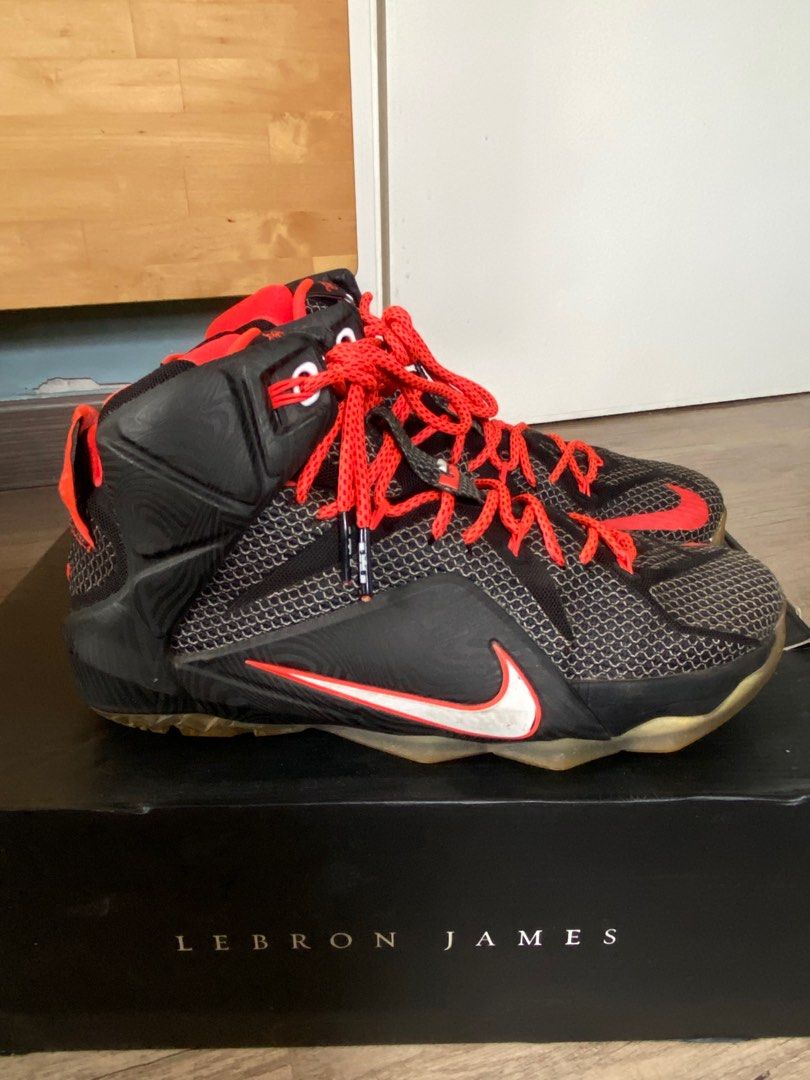 Lebron 12 crimson new arrivals