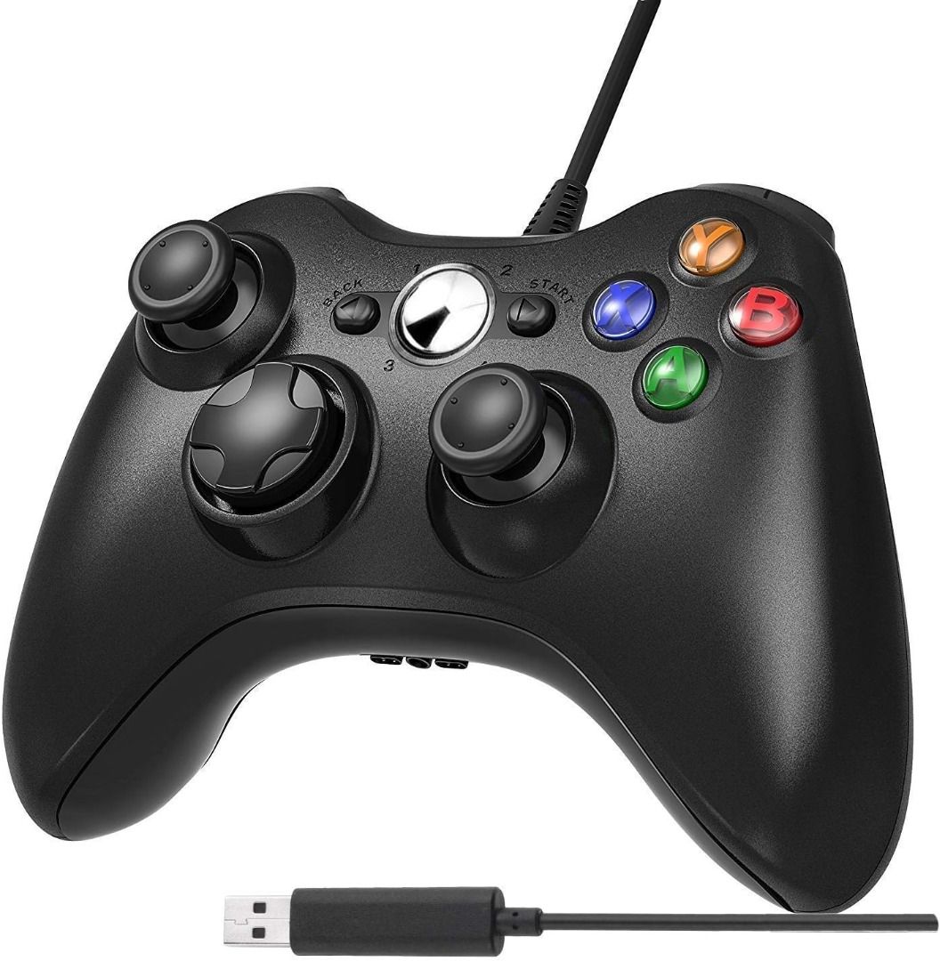 Wired Controller USB For PC Compatible With Xbox 360 / Windows 7 8