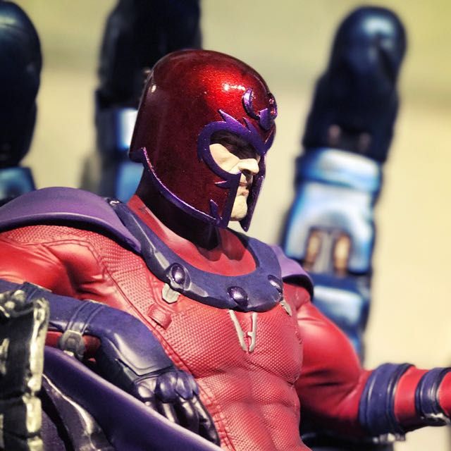XM Magneto on Throne + Rare Custom Jim Lee head, Hobbies & Toys, Toys ...