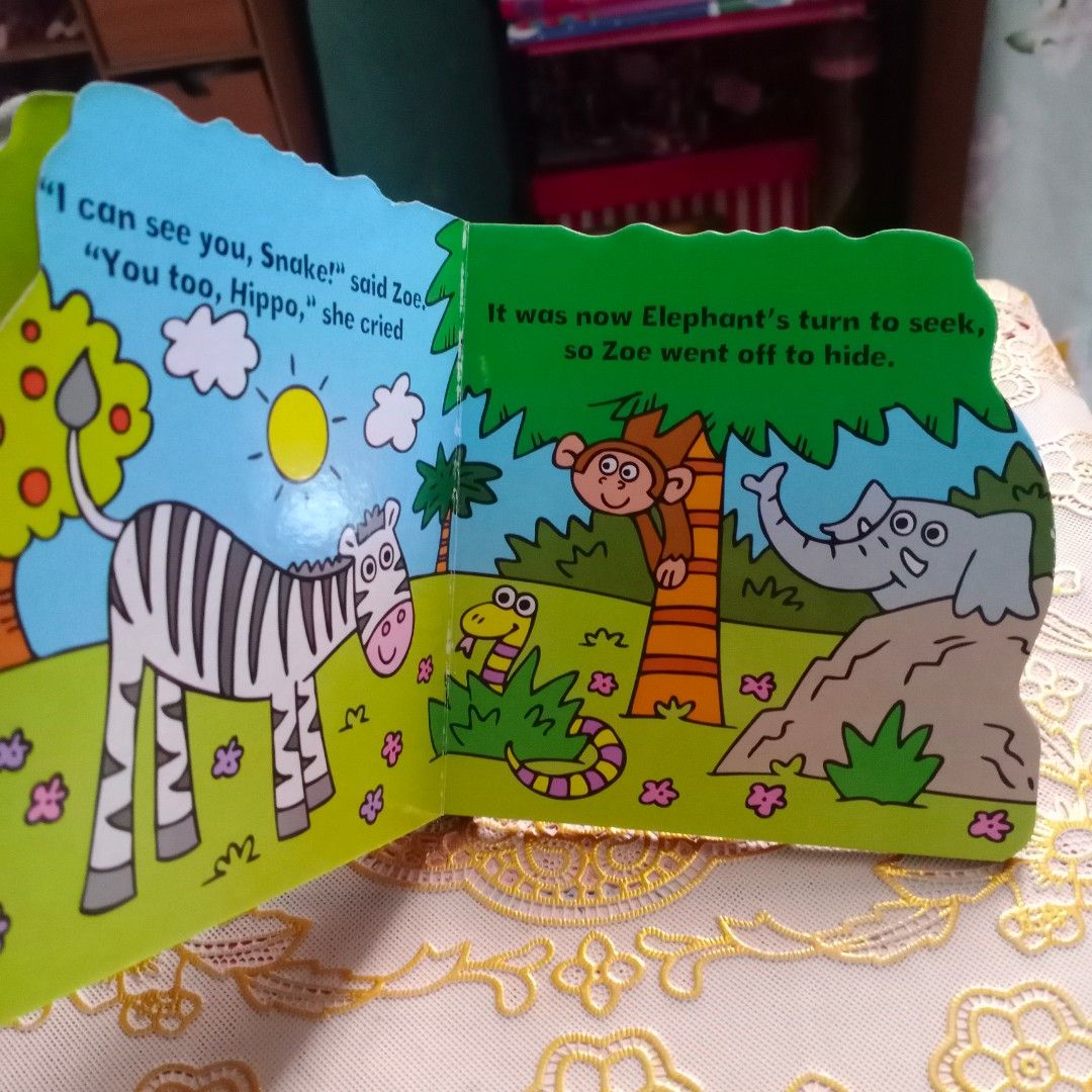 Zoe the Zebra Boardbook, Hobbies & Toys, Books & Magazines, Children's ...