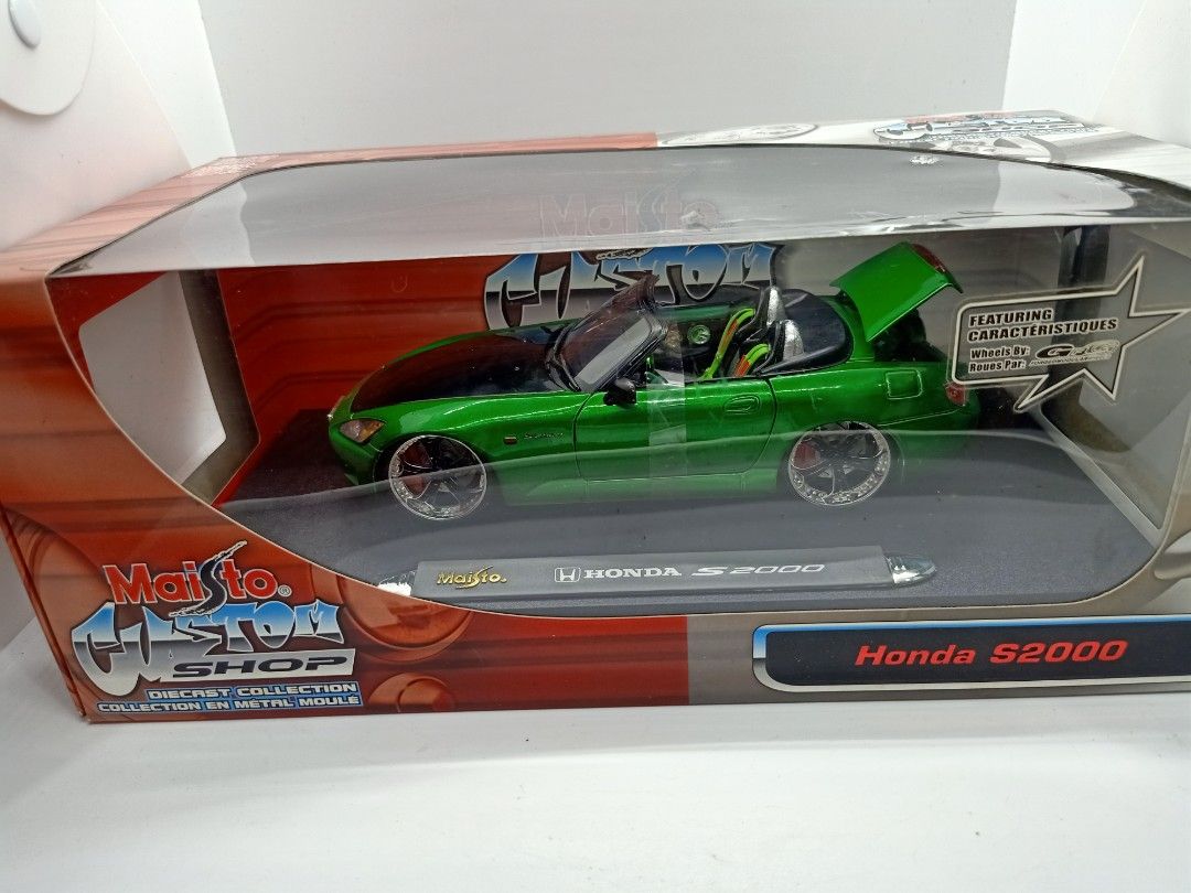 1 18 Honda S2000 Convertible Custom Shop by Maisto Hobbies Toys Toys Games on Carousell