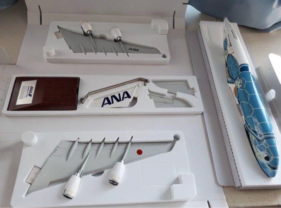 全新限量版飛機模型｜1:200 飛機模型空客Airbus A380定製版藍色海龜塗