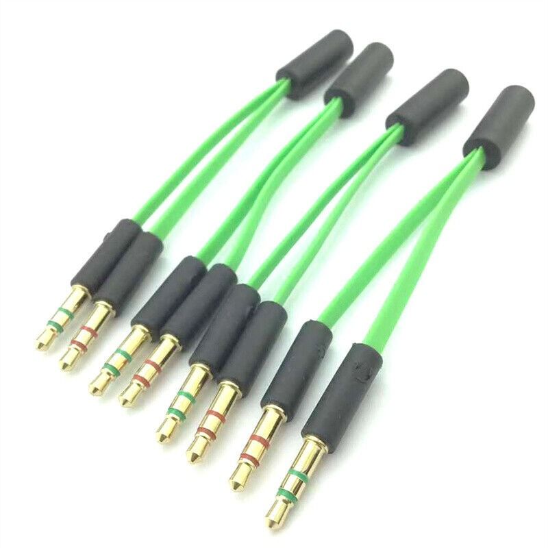 3.5MM Headset Adapter Stereo Audio Mic Splitter Cable For Razer