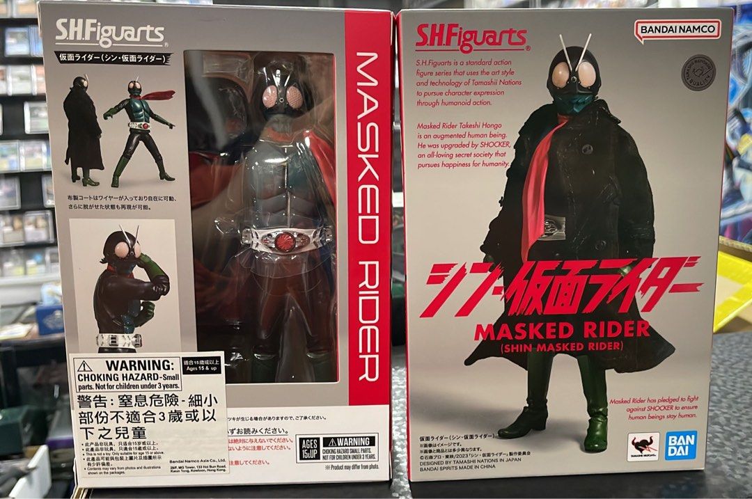 全新現貨 Bandai Shf S H Figuarts Shin Kamen Rider 真幪面超人 新幪面超人 1號 一號 興趣及遊戲