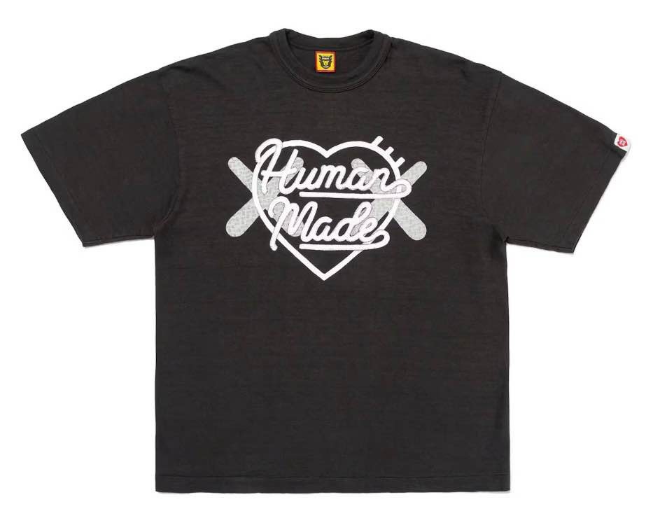 正貨！ Human made X Kaws Tee - XL, 男裝, 上身及套裝, T-shirt、恤衫