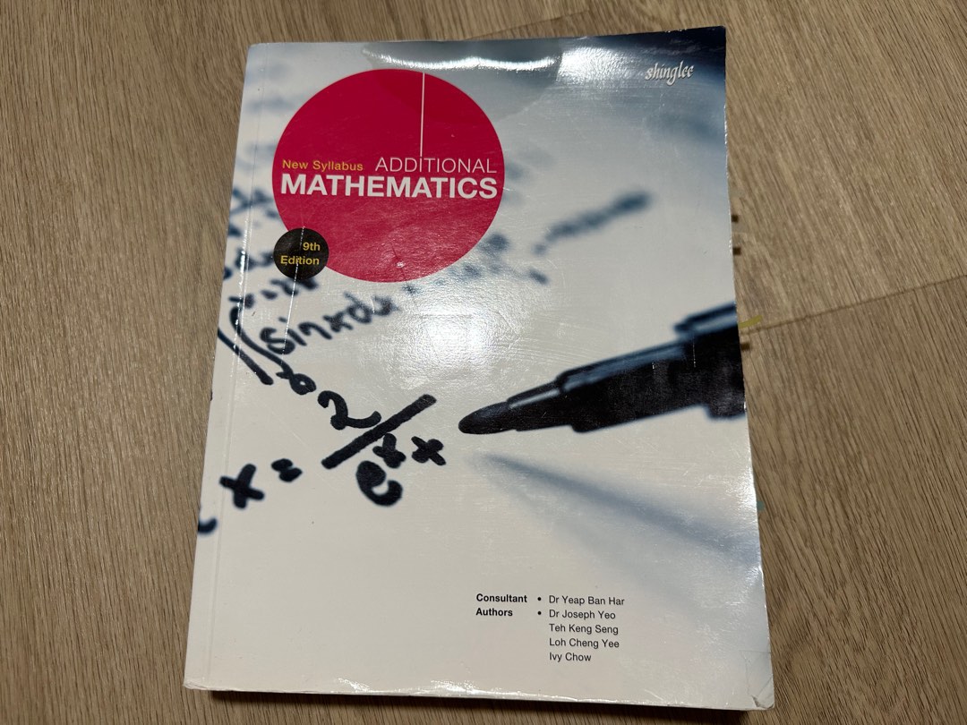 Additional mathematics textbook hobbies toys books magazines