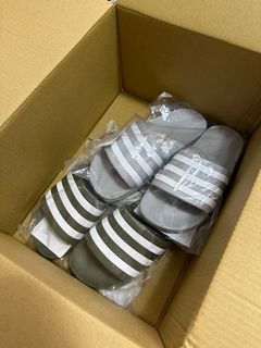 Adidas 防水拖鞋 灰色 全新