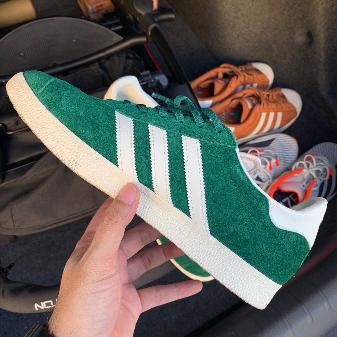 Originals gazelle green suede sneakers sales