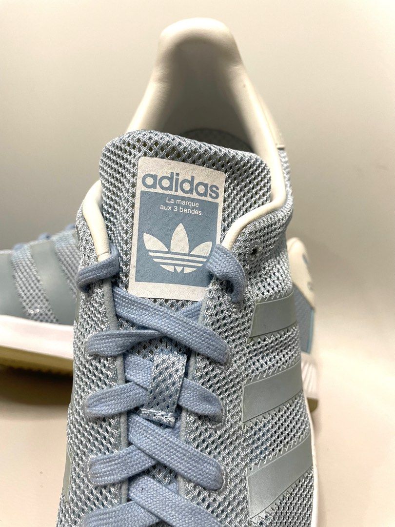 Lifestyle gris adidas superstar bounce clearance
