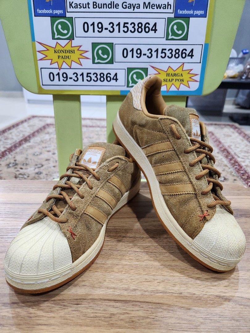 adidas superstar mesa brown
