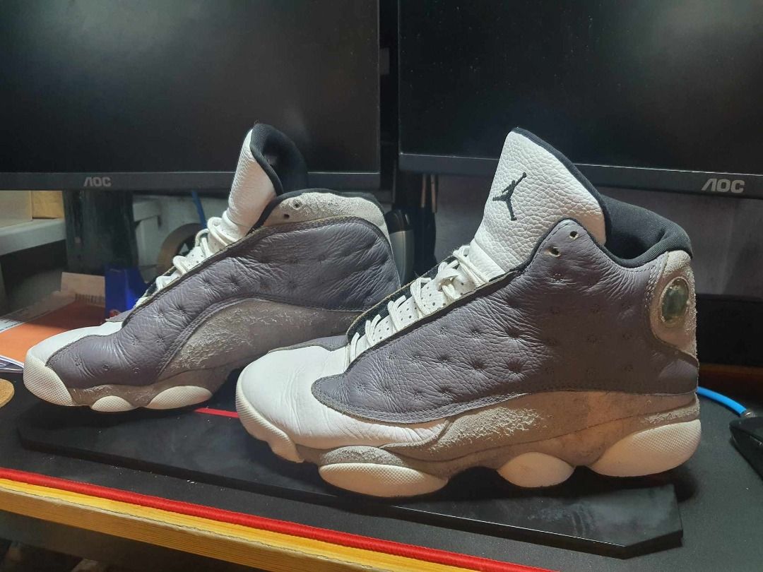Jordan 13 lakers on feet discount
