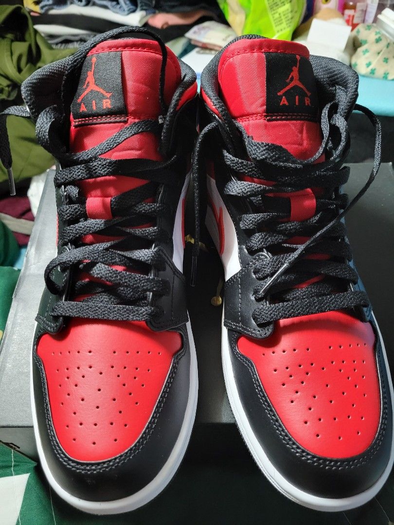 Air Jordan 1 Mid Men s Fashion Footwear Sneakers on Carousell