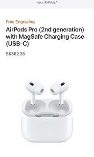READ CAREFULLY!!!!!!!!!!!!!!!!!!!!!!!!!!!!!!!!!!Airpod pro gen 2 / watch series 8