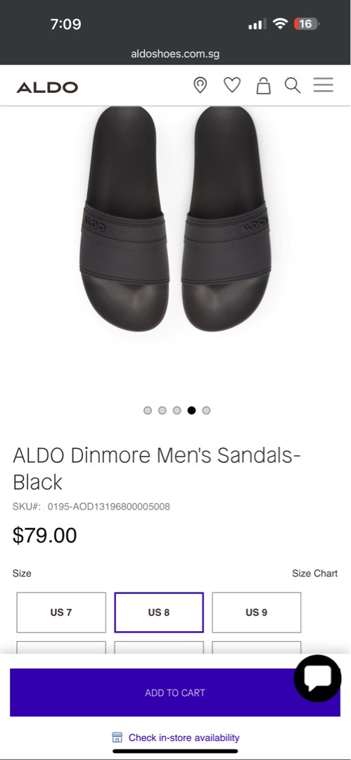 Aldo sliders sale