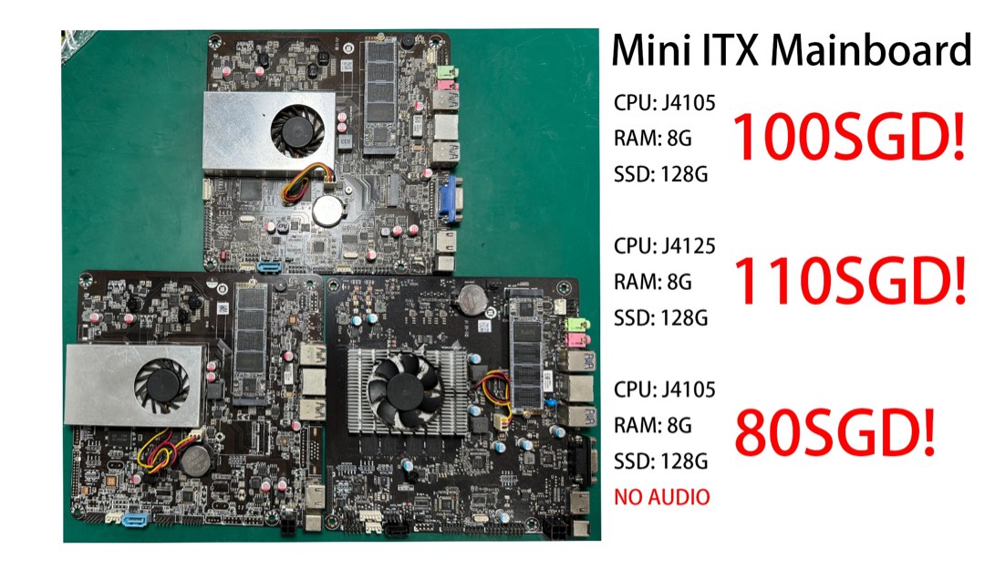 all in 1 itx mainboard Computers Tech Parts Accessories