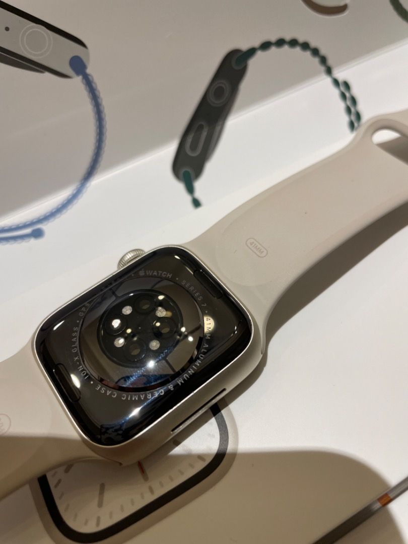 Apple Watch Series 7 GPS 41mm, 手機及配件, 智慧穿戴裝置及智慧手錶