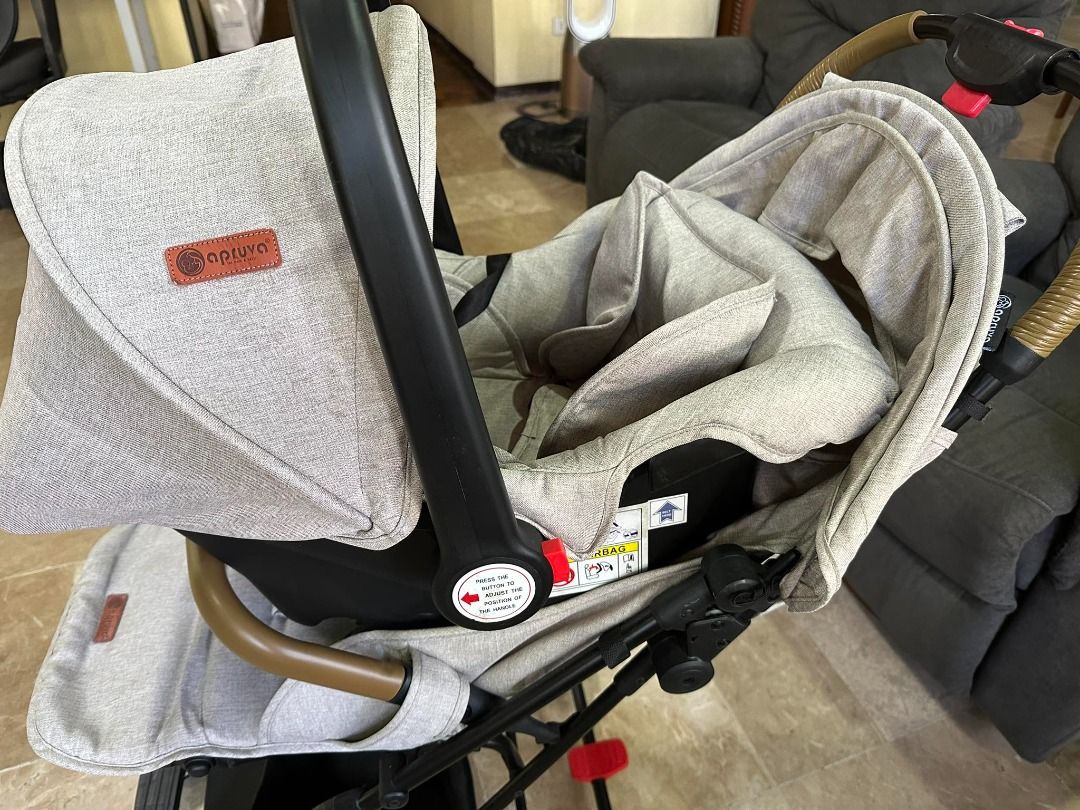 Apruva Trek Portable Travel System baby stroller and carseat, Babies