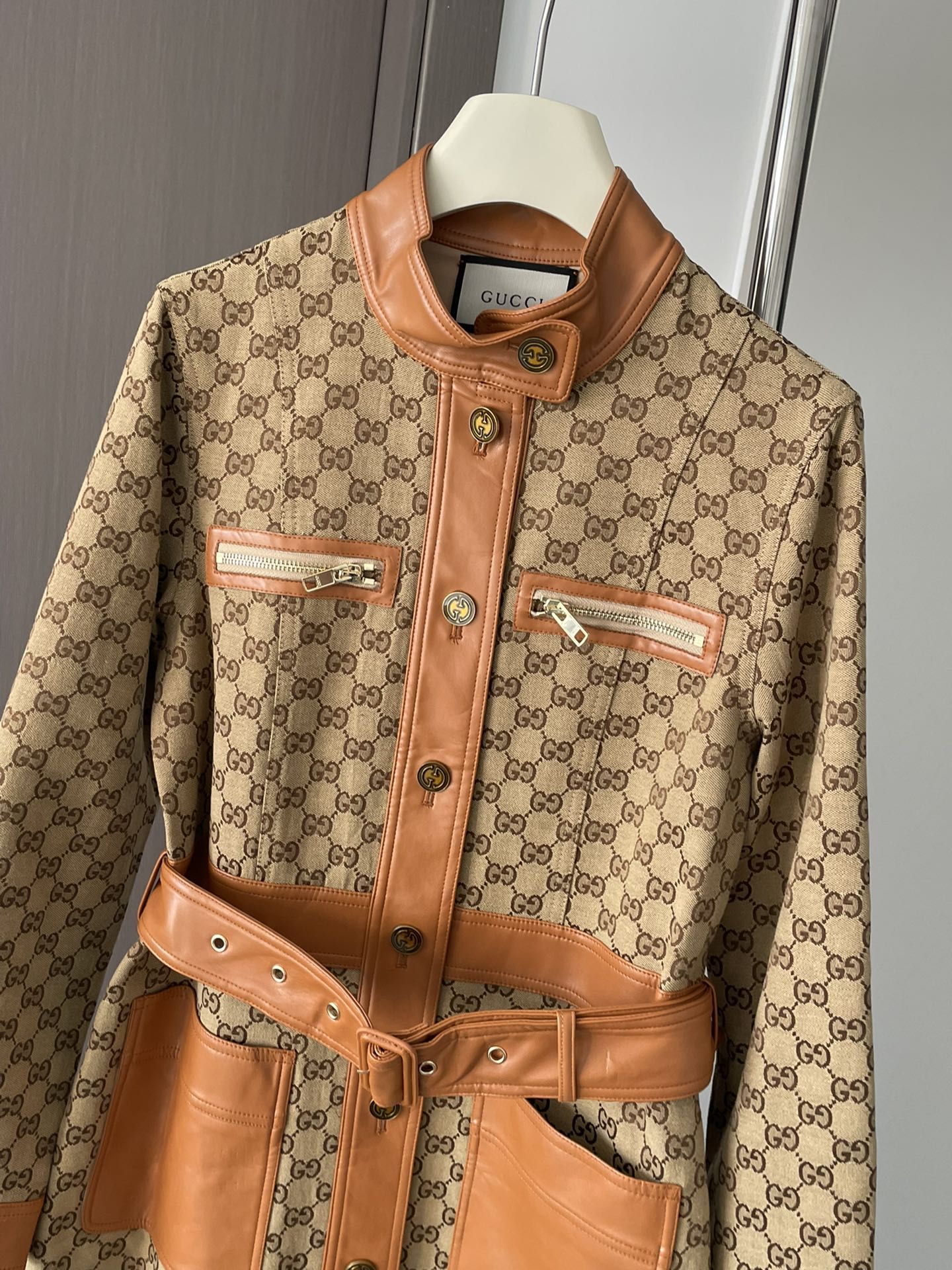 Long gucci jacket sale