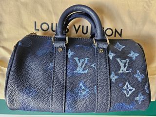 Keepall xs leather satchel Louis Vuitton Black in Leather - 30659079