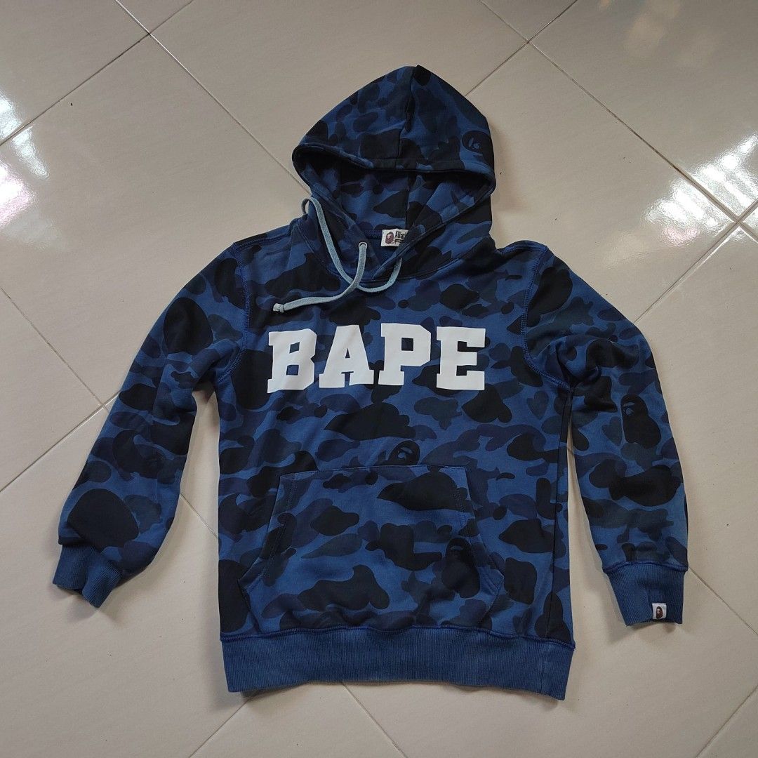 Bape blue sweater 2025