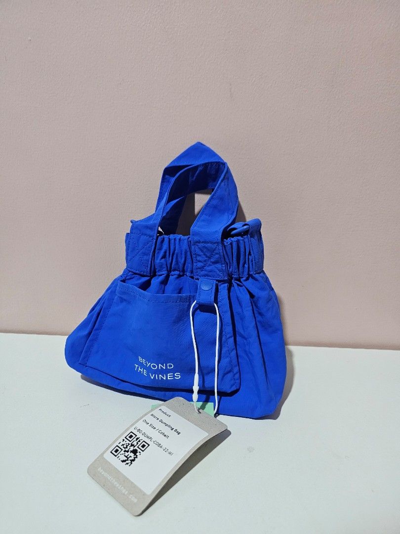 Beyond The Vines Cobalt Micro Dumpling Bag (Category: Luxury Bags & Wallets) located in Manila. Submitted by sgarcia (Listing ID 1265984599, Image 1). Description: 👜 BTV Micro Dumpling Bag 🔵 Cobalt ✨️ Brand new ✨️ 🇸🇬 Fresh from Singapore 💰 50% DP required 📦 Other colors and bags available for pre-order 💌 PM to reserve and pre-order.
