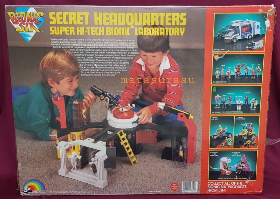 Bionic Six Secret Headquarters (1986) **RARE**, Hobbies & Toys, Toys ...