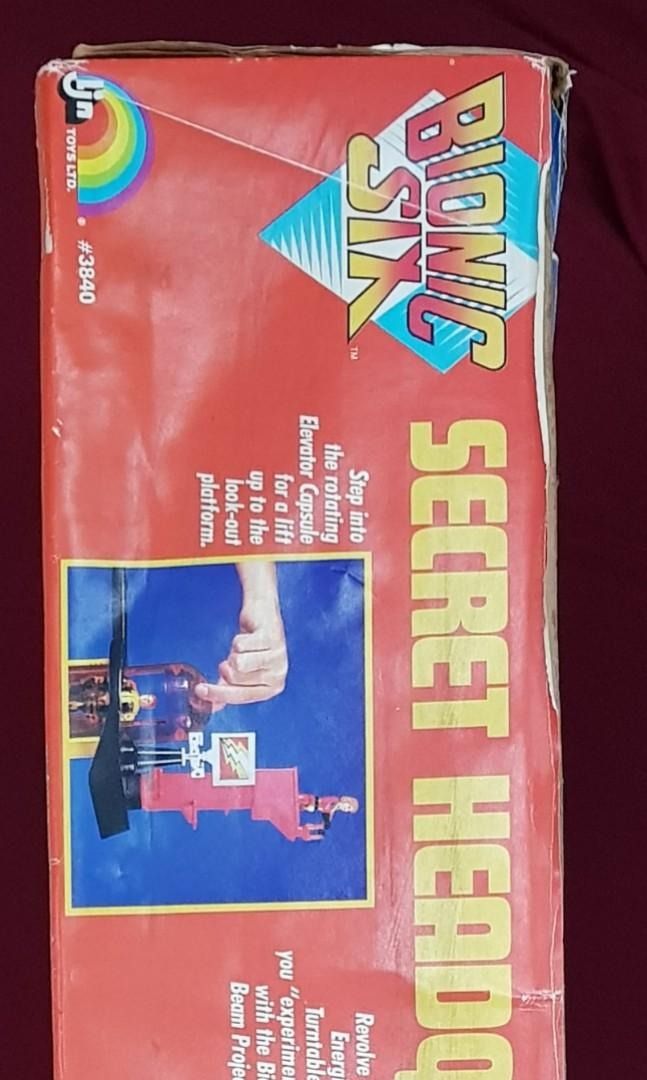 Bionic Six Secret Headquarters (1986) **RARE**, Hobbies & Toys, Toys ...