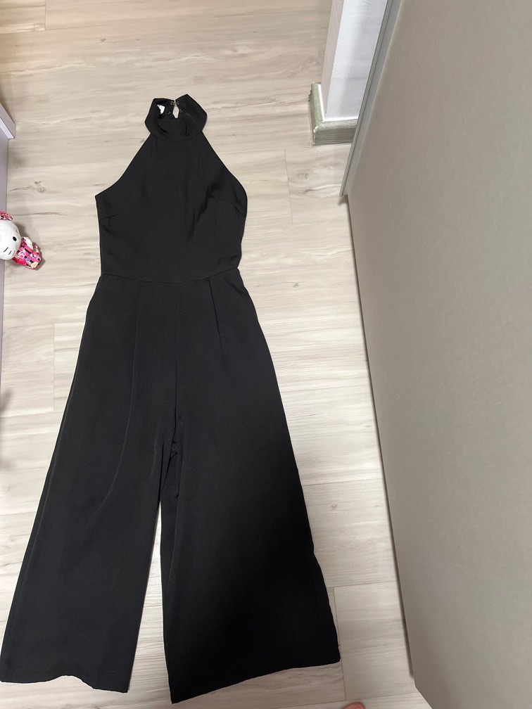 Black Jumpsuit, Women's Fashion, Dresses & Sets, Jumpsuits on Carousell