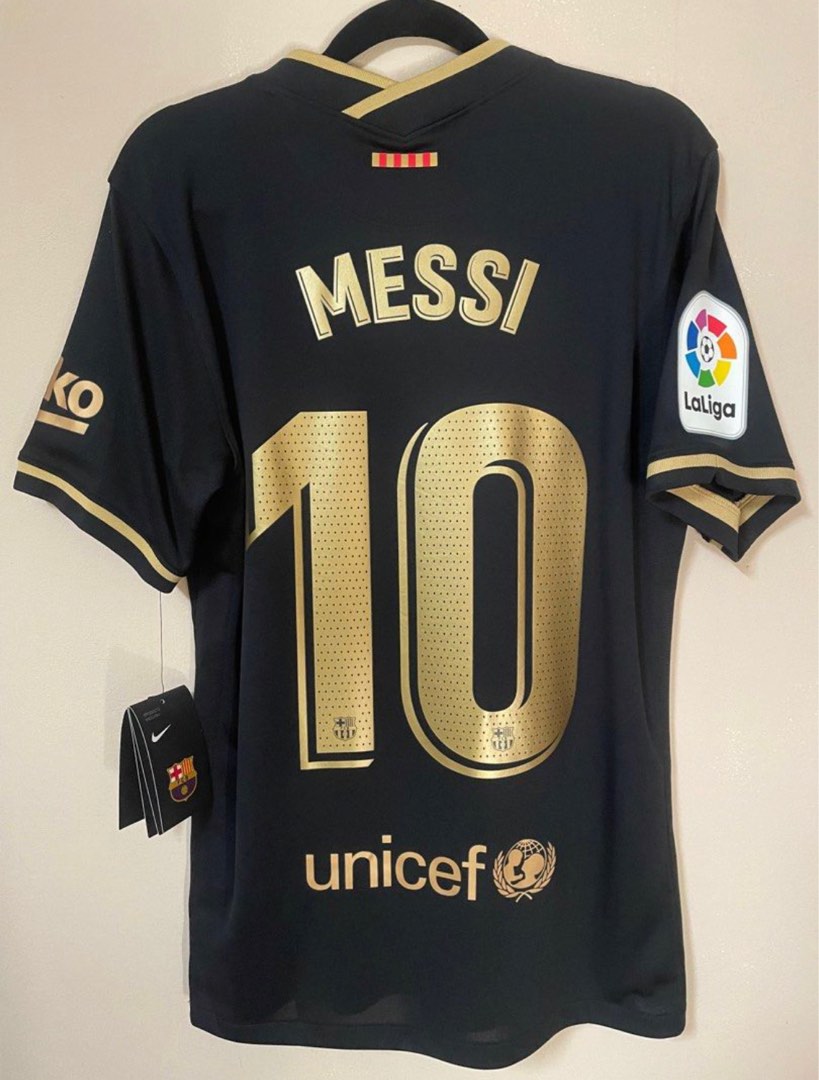 Barcelona away jersey messi store