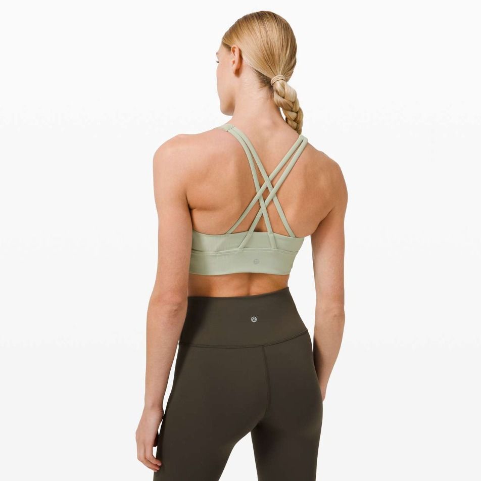 Energy Bra High Neck Long Line *Rib