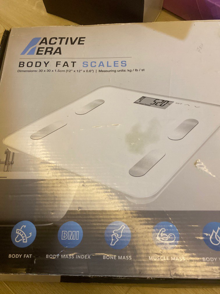 Body fats scale, Health & Nutrition, Health Monitors & Weighing Scales
