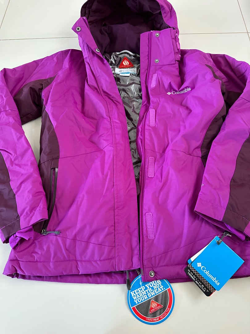 Purple columbia winter jacket online