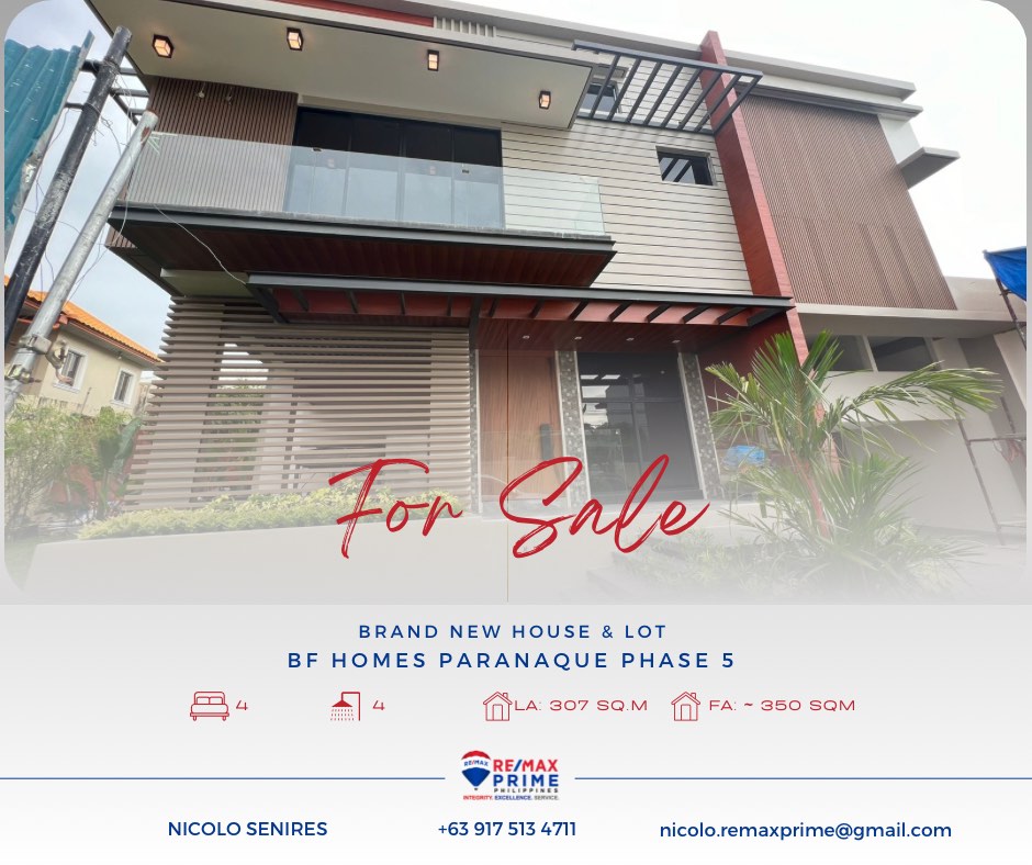 Brand New House For Sale BF Homes Paranaque Phase 5, Property, For Sale