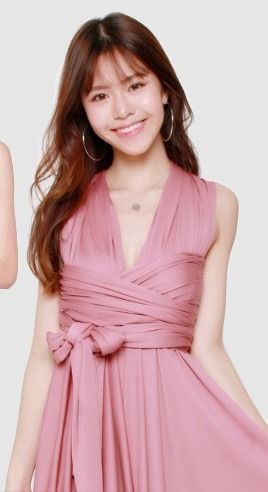 Bridesmaid Maxi Convertible Dress in Blush Pink, Women's Fashion, Dresses &  Sets, Evening dresses & gowns on Carousell