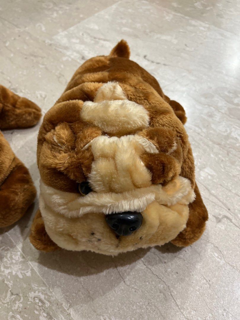 Bull Dogs Stuffed toys, Hobbies & Toys, Toys & Games on Carousell