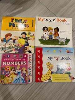 Bundle Set of Children’s Books Letters & Numbers