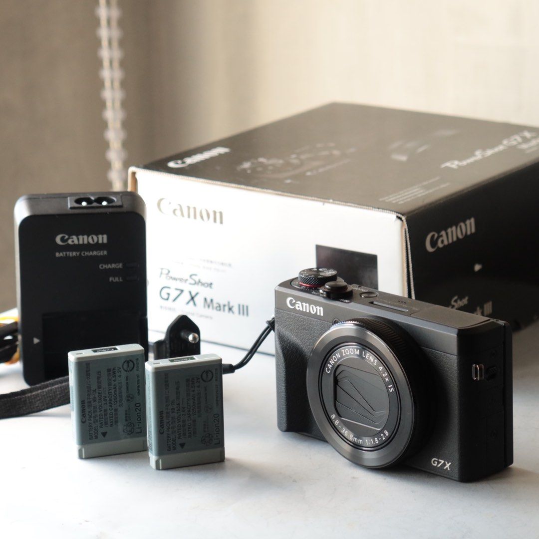 Canon G7x Mark 3, Photography, Cameras on Carousell