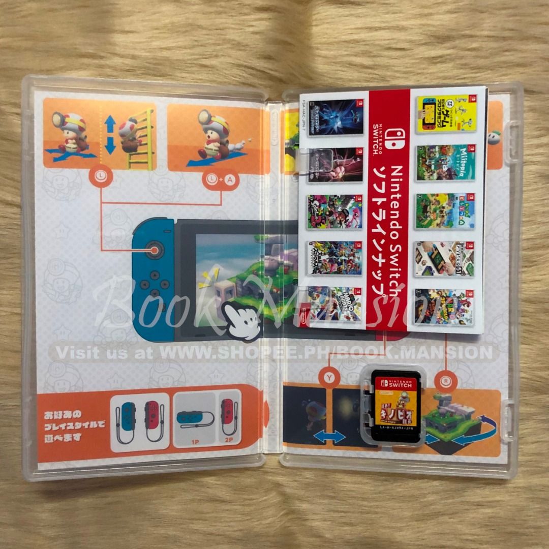 Captain Toad Treasure Tracker Adventure Puzzle Game for Nintendo Switch (Category: Nintendo) located in Mandaluyong City. Submitted by li.andy.2019 (Listing ID 1265964211, Image 2). Description: Ready for adventure! Captain Toad stars in his own puzzling quest on the Nintendo Switch™ system! Our stubby hero must dodge dangers and track treasures across many trap-filled courses. Survive smoldering volcanoes, hazardous steam engines, haunted houses