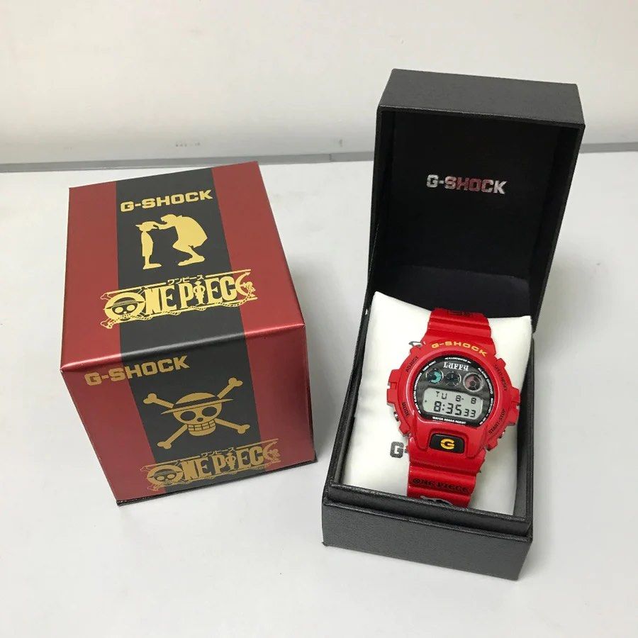 Casio G Shock x ONE PIECE DW 6900FS RED LIMITED EDITION