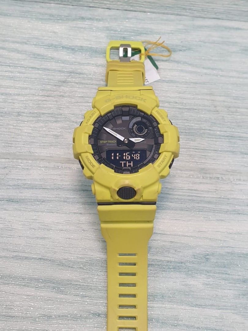 G shock gba 800 yellow outlet