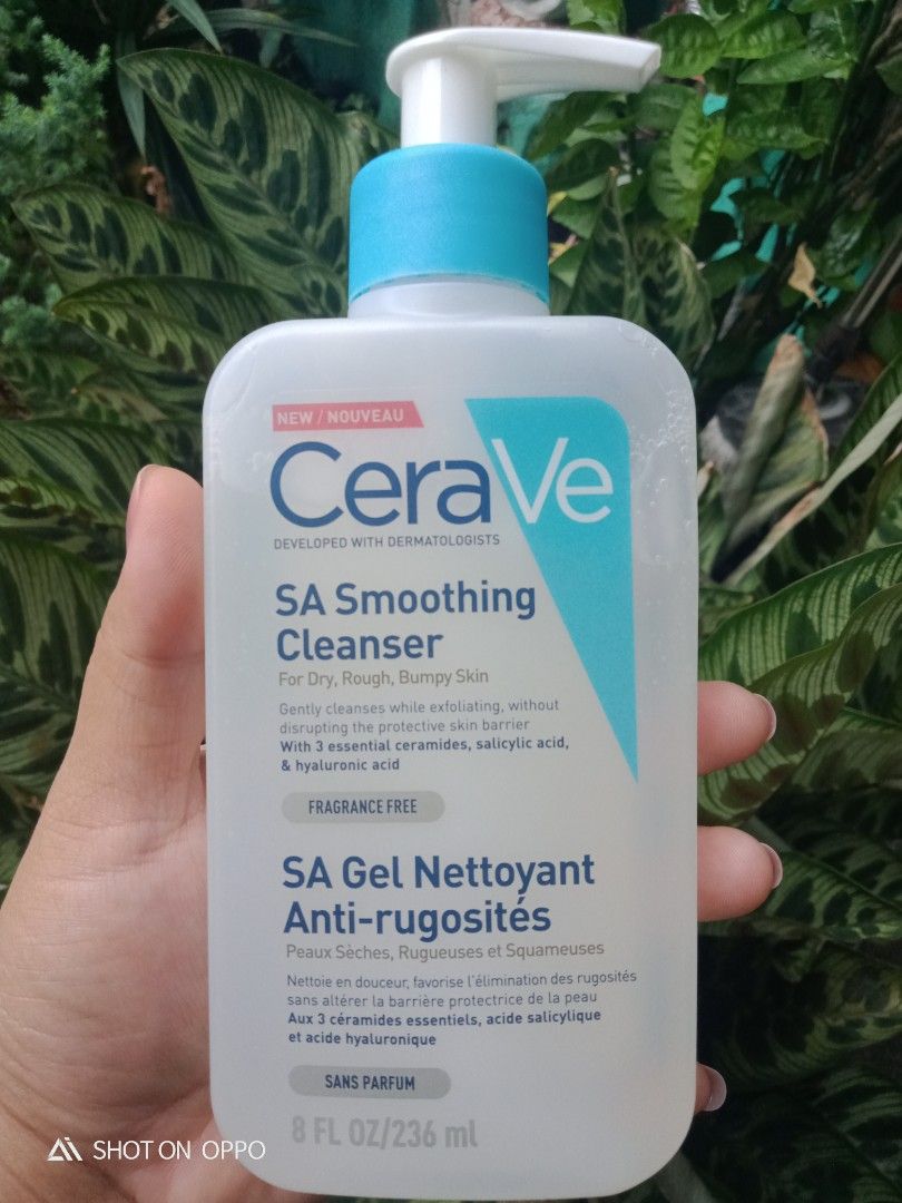 CeraVe SA Smoothing Cleanser (Category: Face Care) located in Quezon City. Submitted by purple_haven (Listing ID 1265324385, Image 1). Description: Cerave SA Smoothing Cleanser UK variant rfs:extra piece.