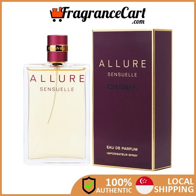 Chanel Allure Sensuelle EDP for Women (100ml) [Brand New 100% Authentic  Perfume FragranceCart] Eau de Parfum Woman Gold Magenta Purple Amber  Floral, Beauty & Personal Care, Fragrance & Deodorants on Carousell