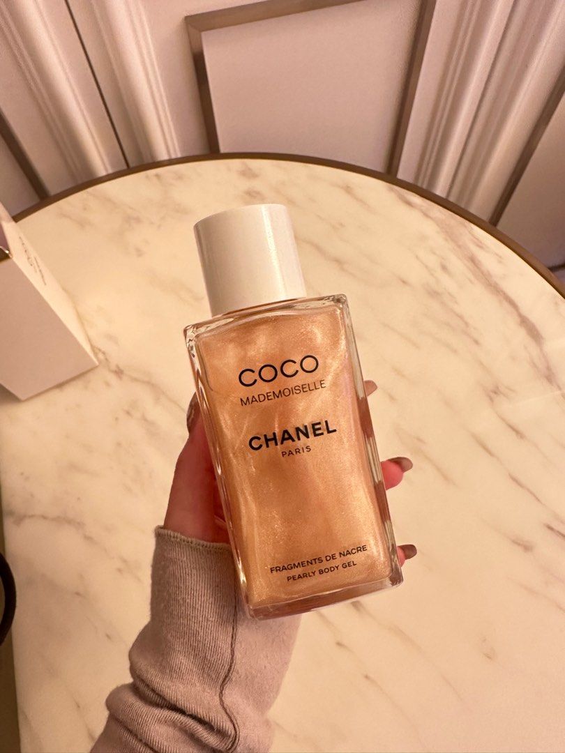 Chanel Coco Mademoiselle pearly body gel 250ml, 美容＆個人護理